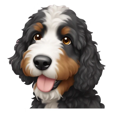Bernedoodle sticker
