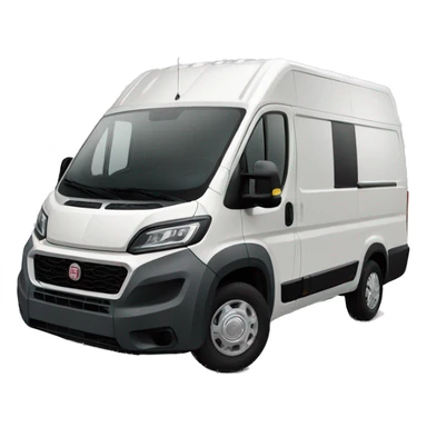 Fiat Ducato with plataform sticker