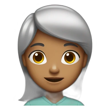 Talkative-girl sticker