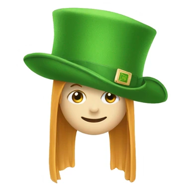 ireland hat upside down sticker