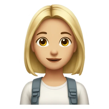 Sunday reset Girl  sticker