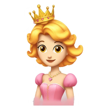 Prinzessin Peach sticker