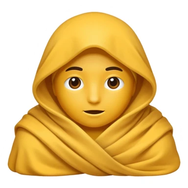 blanketed human sticker
