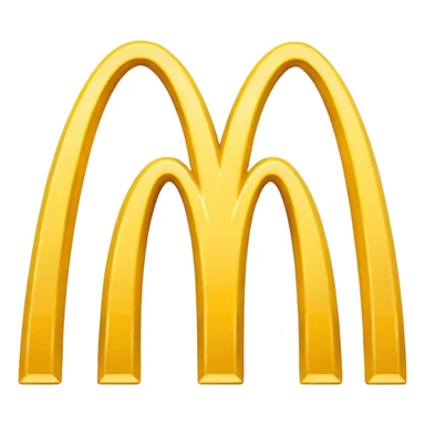 Mcdonalds logo sticker