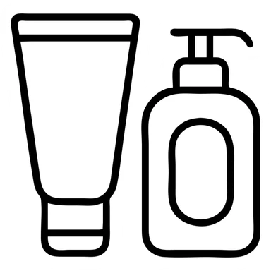 skincare products sticker