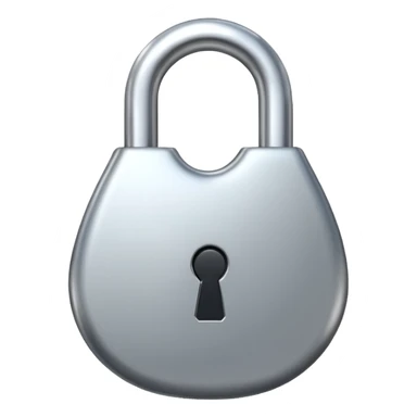 LOCK(WATERDROP SHAPED ）
 sticker