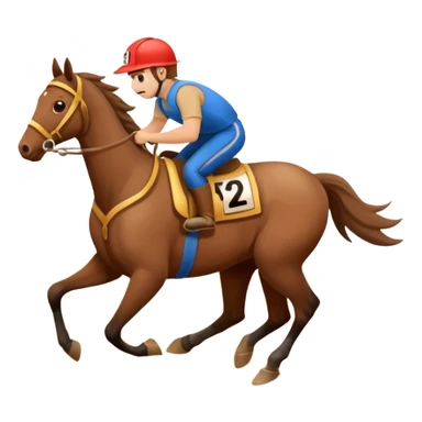 dirt Race track horse trace sticker