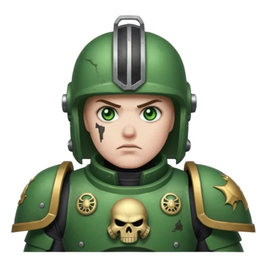 Gren Eye Warhammer 40K sticker