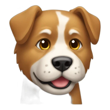 Un chat qui serre la main d'un chien sticker