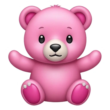 Oso rosado sticker