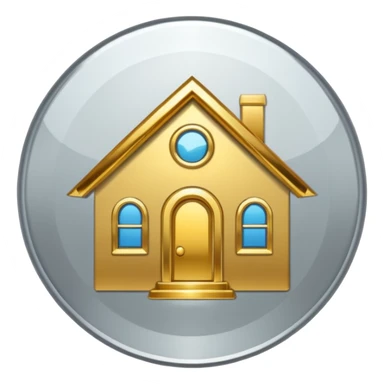 platinum vinyl with a gold house logo in the middle sticker