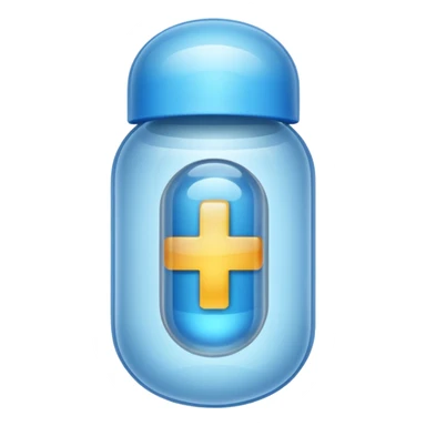 a mecdical capsule sticker