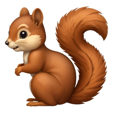 squirrel sticker