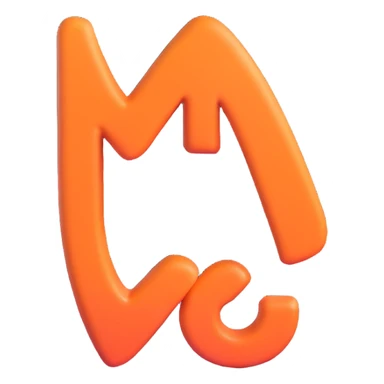 letters CCB in a 3D animated style, with dynamic shadows and a sense of motion sticker