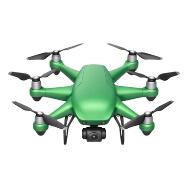 Green Drone – sensor array, Courier Drones. sticker