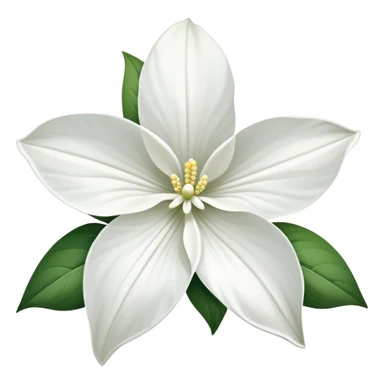 Great White Trillium sticker