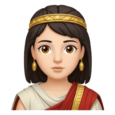 ancient rome woman sticker