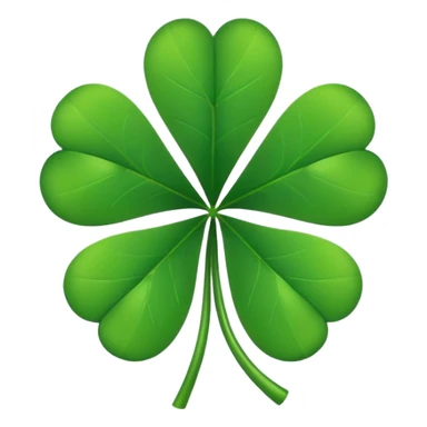 Trébol de 5 hojas sticker