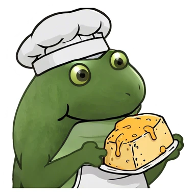 Melting cheese ball  sticker