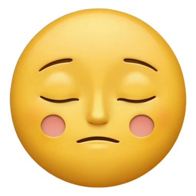 A sleepy emojie  sticker
