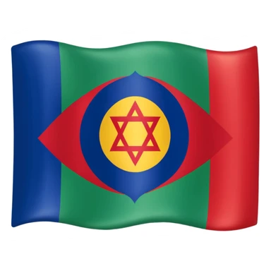 Drapeau gitan  sticker