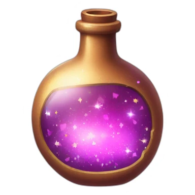 magical potion with sparkles sticker