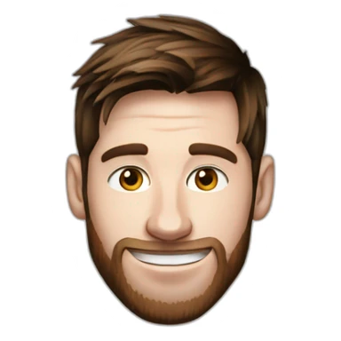 Messi drink juice sticker