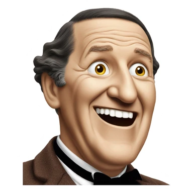 Laughing Tommy cooper sticker