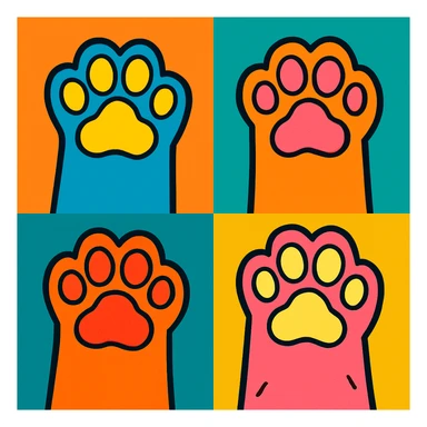 paws sticker