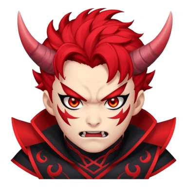 Vox Akuma The Voice Demon Vtuber sticker