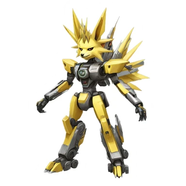 Mechanical Jolteon-Mecha full body sticker