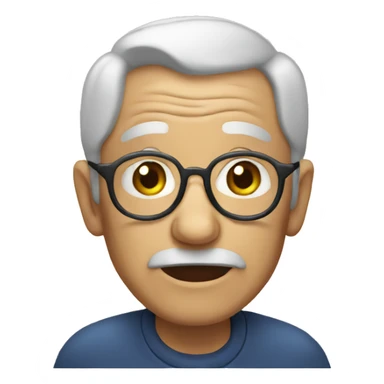 very old man sticker