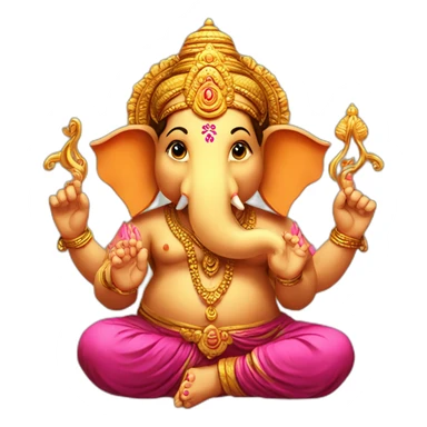 ganpati sticker