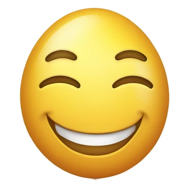 un huevo sonriente sticker