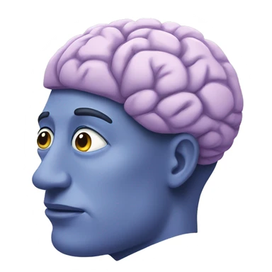 big brain wojak  sticker