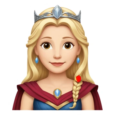 Frigga middle age mother of thor sticker