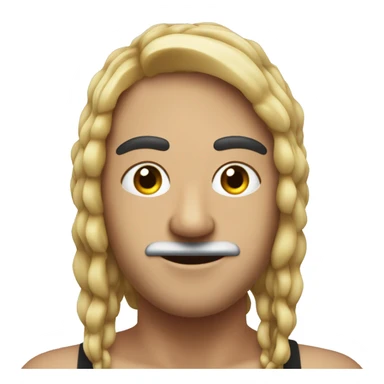 generate an emoji of jelyfishtn tunisian influencer face sticker