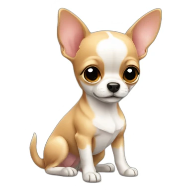 Cute little Chihuahua   sticker