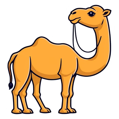 Camel sticker
