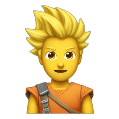 back-super-sayajin sticker