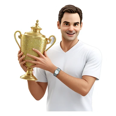 smiling boy in white shirt sticker