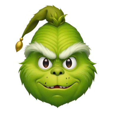 Christmas grinch sticker