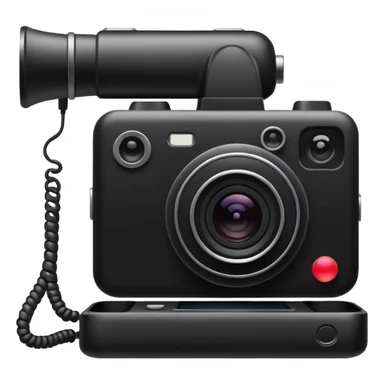 phone and camera  sticker