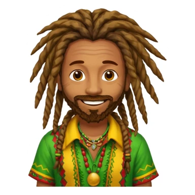 Shaggy Reggae Singer sticker
