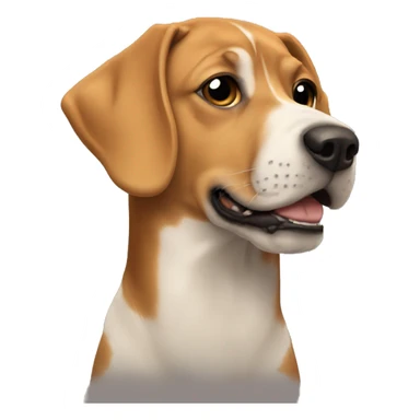 dog with travis scott face  sticker
