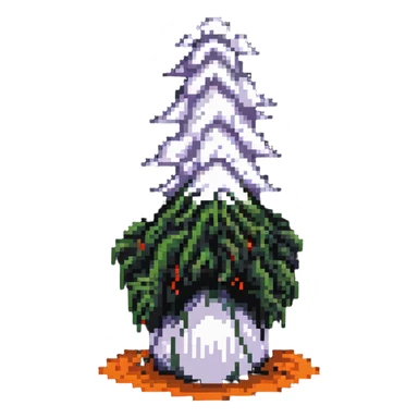 onion volcano erupting steam sticker