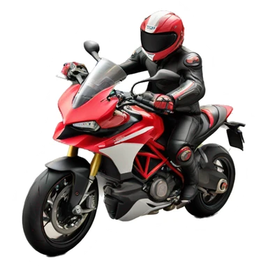 Ducati wheeling sticker