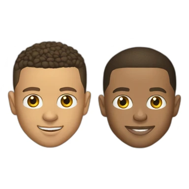 Mbappé et Stephen curry sticker