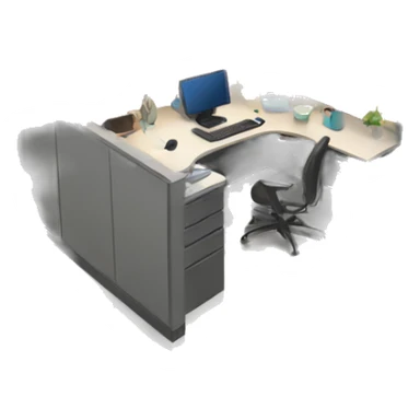 Office cubicle sticker