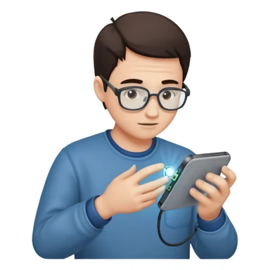 repairing an electronic device sticker